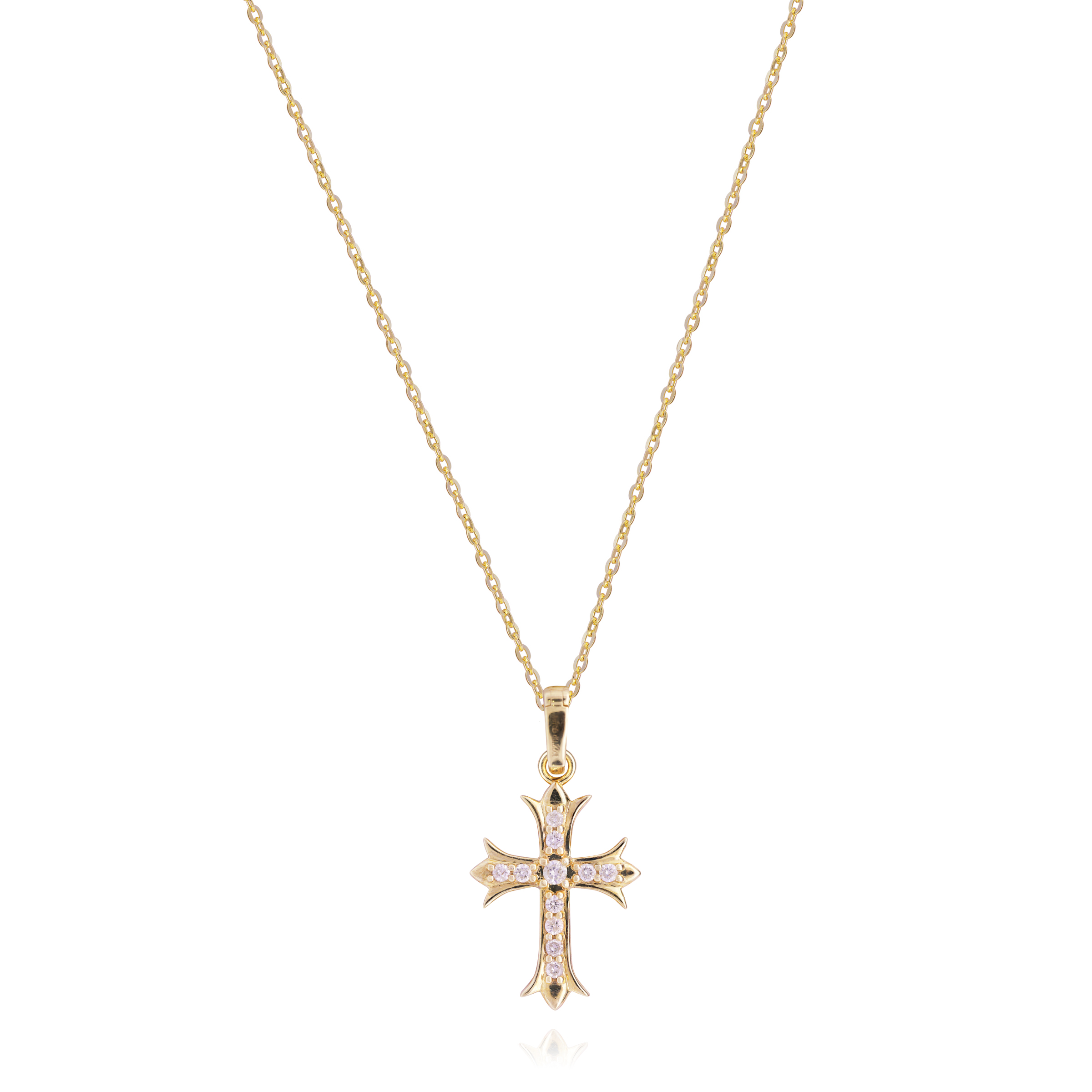 Patriarch Gold Cross Pendant